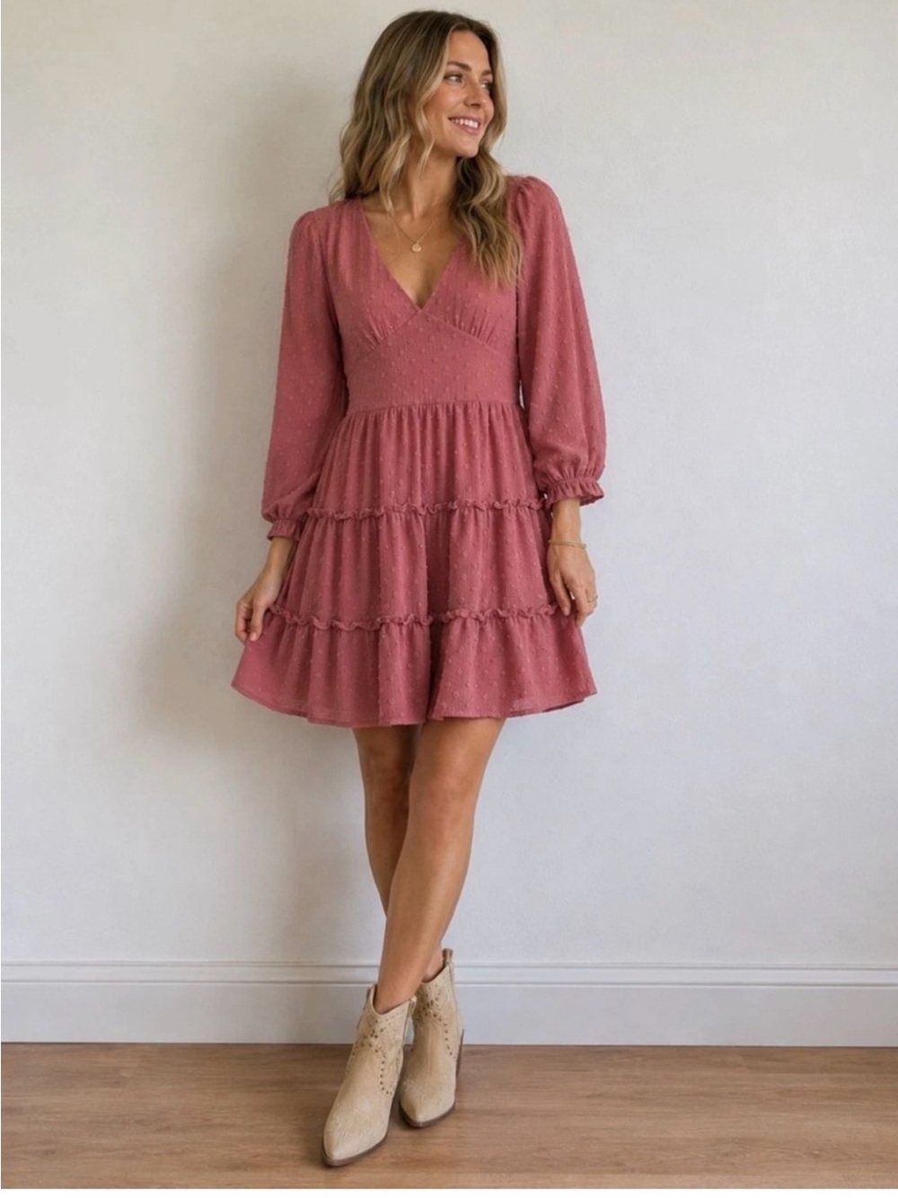 Altar'd State Swiss Dot Dress